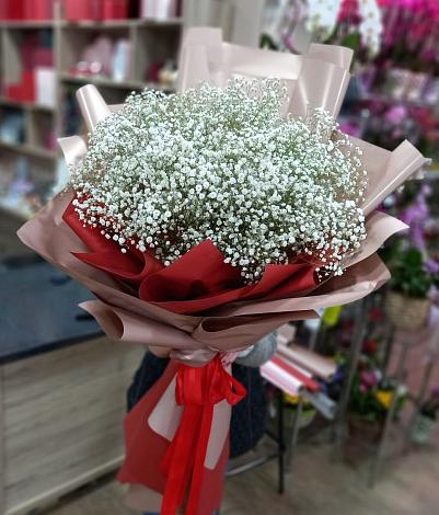 Букет цветов из: Гипсофила в Яшкуле