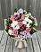 Букет цветов из: Альстромерии, Гвоздики, Розы и Хризантемы в Яшкуле