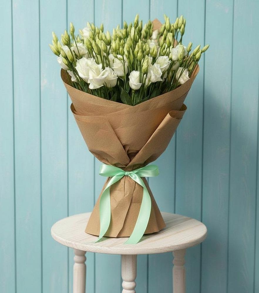 Букет цветов из: Лизиантусы в Яшкуле