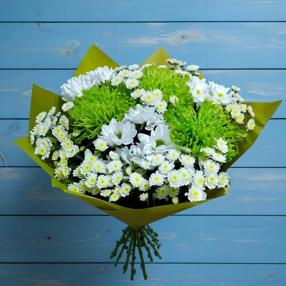 Букет цветов из: Хризантемы в Яшкуле