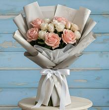 Букет цветов из:  Розы #REPLACE_PRED# Яшкуле