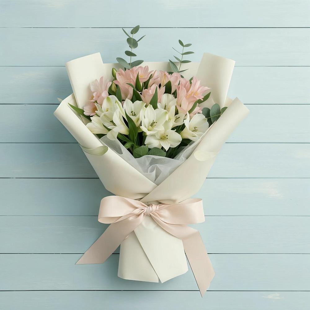 Букет цветов из: Альстромерии в Яшкуле